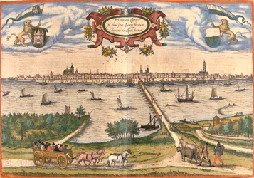 Uitzicht op Kampen (Campensis), Nederland