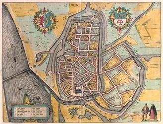 Zutphen, Nederland (gravure)