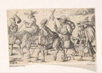 Soldaten en marketentsters