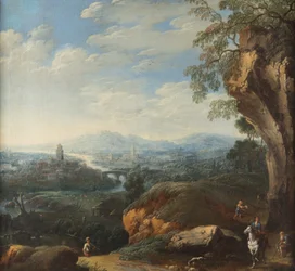 Franz Joachim Beich Zuidelijk fantasielandschap