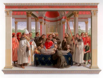 Begrafenis van St. Franciscus, 1482-1485, 1870