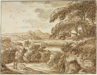 Landschap, c1780