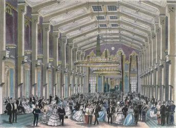 Sophien-Bad-Saal, een hofbal in het Hofburg Paleis, Wenen