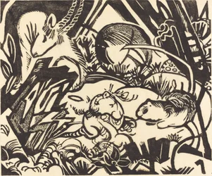 Dierenlegende, 1912