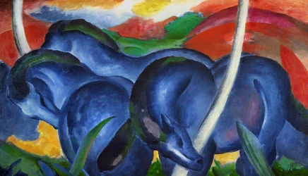 Grote Blauwe Paarden