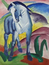 Blauw paard I
