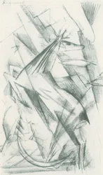 Franz Marc - Schetsboek uit het veld - Blad 22