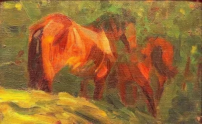 Kleine paardenstudie
