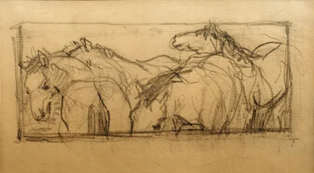 Lenggrieser paardenstudie (paardenstudie)