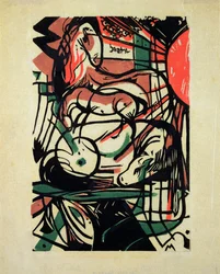 De geboorte van het paard, 1913
