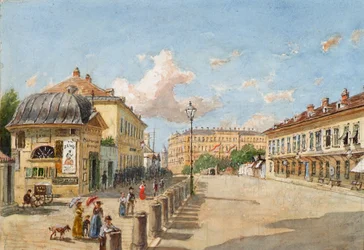 De Mariahilfer Linie in Wenen