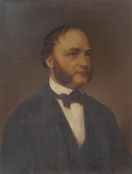 Portret van een heer