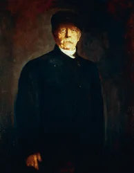 Portret van Otto von Bismarck-Schoenhausen