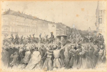 Processie van Alexander II, 1862