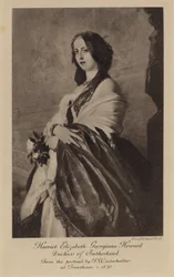 Lady Harriet Elizabeth Georgiana Howard (gravure)