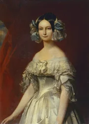 Portret van de koninklijke prinses