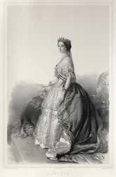 Portret van keizerin Eugenie