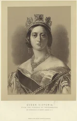 Portret van Koningin Victoria