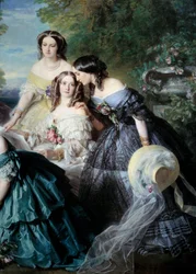 De Impress Eugenie in 1855 (detail)