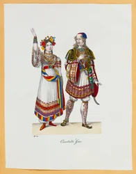Een verzameling kostuums, 1827