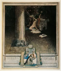 Oostenrijk, Wenen, Illustratie van Dante Alighieri