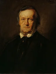 Portret van Richard Wagner