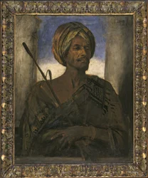 Portret van een Arabier