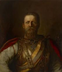 Kroonprins Frederik Willem, later Frederik III, Duits keizer en koning van Pruisen