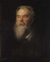 De schilder Franz von Seitz