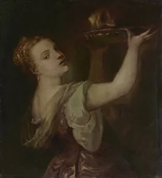Kopie naar Titiaan: Lavinia als Salome