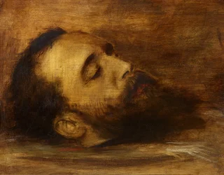 Portret van Hermann Levi als Johannes de Doper