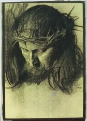 Kop van Christus, ca. 1890