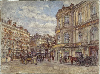 Frans: Le Pavillon de Hanovre, rue Louis-le-Grand
