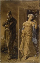 Frédéric Lix - De veroordeelde en de prostituee (uitsnede)