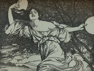 Bacchante, begin 20e eeuw 1914-1915