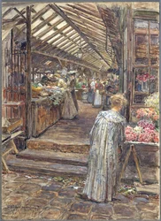 Le Marché des Enfants-Rouges, rue de Bretagne