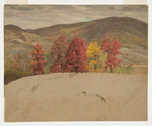 Herfstlandschap in New England