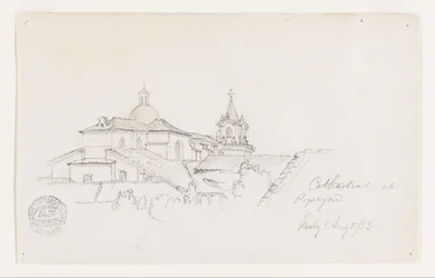 Kathedraal in Popayan, Colombia