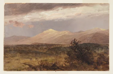 Catskills bij zonsondergang