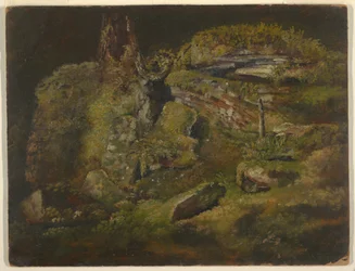 Tekening, Kei in het bos, ca. 1845