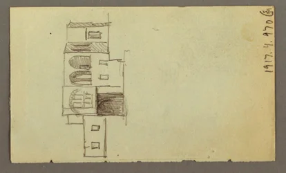 Tekening, Jongen met tulband, mogelijk 1868