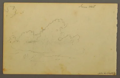 Tekening, Catskill Mountain Huis, 1844