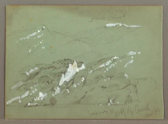 Tekening, Cephalonia, Griekenland, april 1869