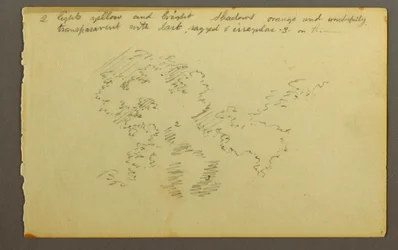 Tekening, Wolkenstudie, 1845