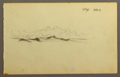 Tekening, Wolken, 1844