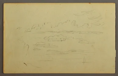 Tekening, Wolken, mogelijk 1844