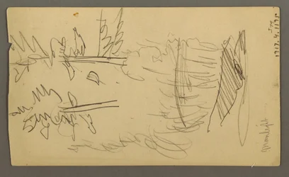 Tekening, Hill range, mogelijk 1877