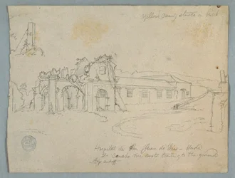 Tekening, Hospital de San Juan de Dios, Honda, Colombia, 1853