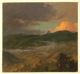 Tekening, Landschap, 1865