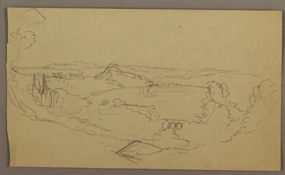 Tekening, Landschap, mei-augustus 1865